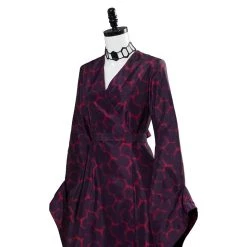 CosplaySky Game Of Thrones Season 8 Melisandre Red Hexagon Dress Dark Gown Cosplay Costume New Arrivals