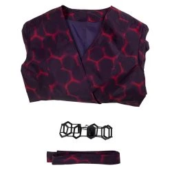 CosplaySky Game Of Thrones Season 8 Melisandre Red Hexagon Dress Dark Gown Cosplay Costume New Arrivals