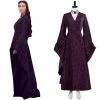 CosplaySky Game Of Thrones Season 8 Melisandre Red Hexagon Dress Dark Gown Cosplay Costume New Arrivals