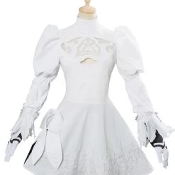 New Cosplaysky Soul Calibur 6 2B Outfit Cosplay Costume White Version New Arrivals