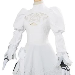 New Cosplaysky Soul Calibur 6 2B Outfit Cosplay Costume White Version New Arrivals
