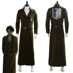 New Cosplaysky New Arrivals Attack On Titan Season 3 Eren Cosplay Costume Scouting Legion Soldier Officer Uniform