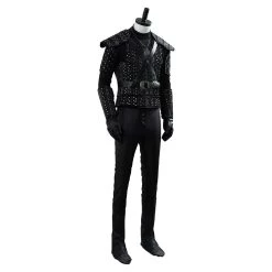 NewCosplay The Witcher Geralt Of Rivia Black Uniform Halloween Cosplay Costume 16 NewCosplay The Witcher Geralt Of Rivia Black Uniform Halloween Cosplay Costume