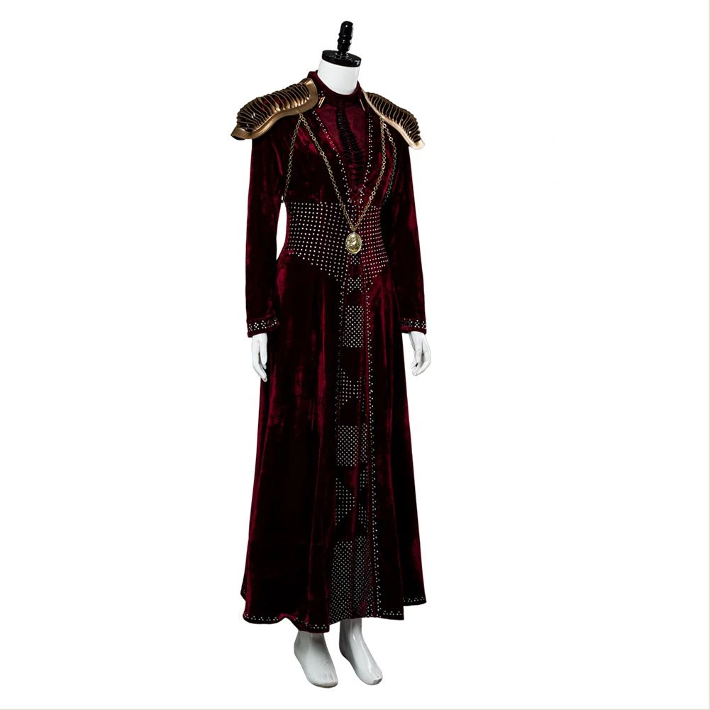 CosplaySky Game Of Thrones Season 8 Cersei Lannister Cosplay Costume 7 CosplaySky Game Of Thrones Season 8 Cersei Lannister Cosplay Costume