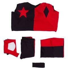 NewCosplay Harley Quinn 2019 Anime Outfit Halloween Carnival Suit Cosplay Costume