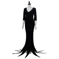 New Cosplaysky New Arrivals The Addams Family Morticia Addams Dress Outfit Cosplay Costume