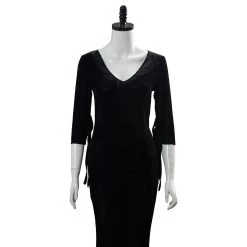 New Cosplaysky New Arrivals The Addams Family Morticia Addams Dress Outfit Cosplay Costume