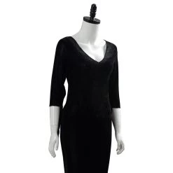 New Cosplaysky New Arrivals The Addams Family Morticia Addams Dress Outfit Cosplay Costume