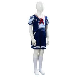 NewCosplay Stranger Things 3 Scoops Ahoy Robin For Kids Children Cosplay Costume New Arrivals
