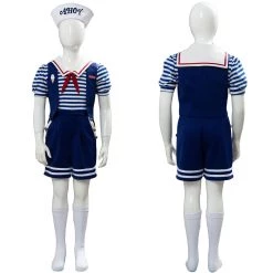 NewCosplay Stranger Things 3 Scoops Ahoy Robin For Kids Children Cosplay Costume New Arrivals