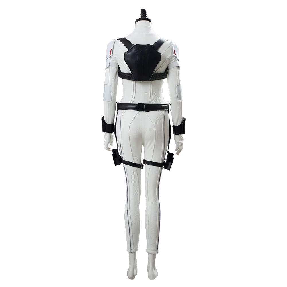 NewCosplay Black Widow Natasha Romanoff White Suit Costume Cosplay Costume New Arrivals 6 NewCosplay Black Widow Natasha Romanoff White Suit Costume Cosplay Costume New Arrivals