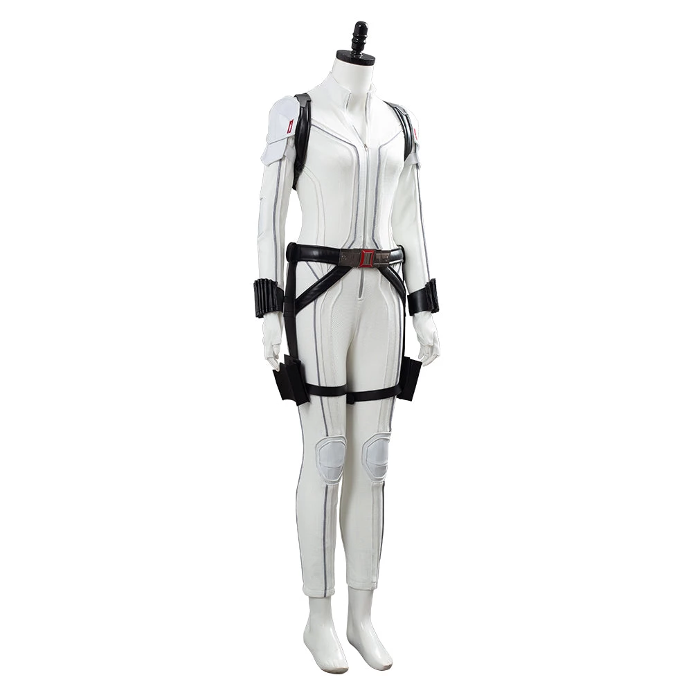 NewCosplay Black Widow Natasha Romanoff White Suit Costume Cosplay Costume New Arrivals 7 NewCosplay Black Widow Natasha Romanoff White Suit Costume Cosplay Costume New Arrivals