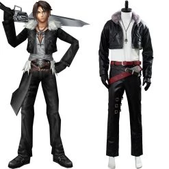 NewCosplay Final Fantasy 8 Remastered Squall Leonhart Suit Cosplay Costume