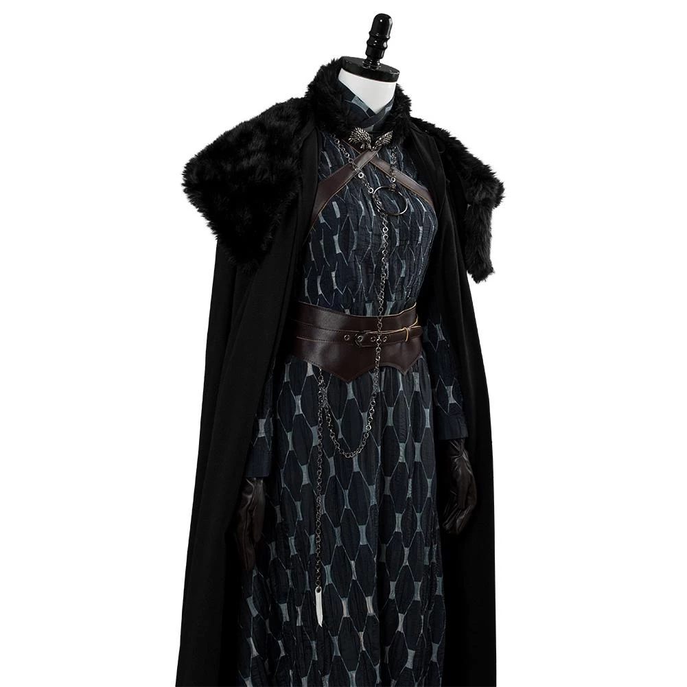 CosplaySky New Arrivals Game Of Thrones 8 Sansa Stark Woman Halloween Costume Cosplay Costume 10 CosplaySky New Arrivals Game Of Thrones 8 Sansa Stark Woman Halloween Costume Cosplay Costume