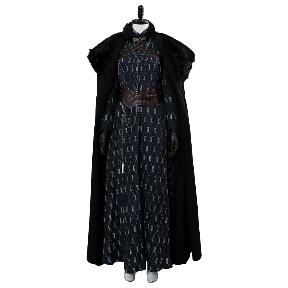 CosplaySky New Arrivals Game Of Thrones 8 Sansa Stark Woman Halloween Costume Cosplay Costume 4 CosplaySky New Arrivals Game Of Thrones 8 Sansa Stark Woman Halloween Costume Cosplay Costume