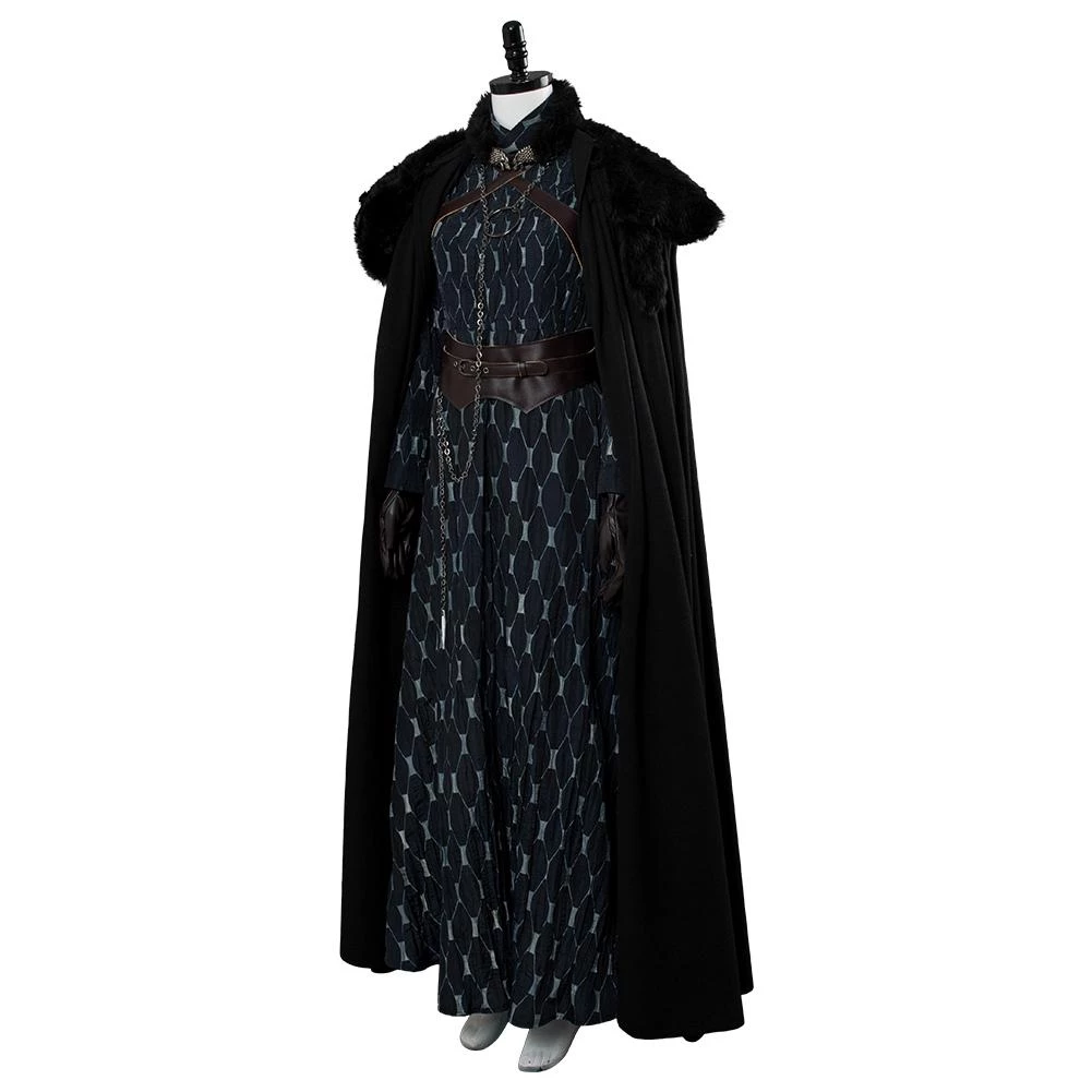 CosplaySky New Arrivals Game Of Thrones 8 Sansa Stark Woman Halloween Costume Cosplay Costume 5 CosplaySky New Arrivals Game Of Thrones 8 Sansa Stark Woman Halloween Costume Cosplay Costume