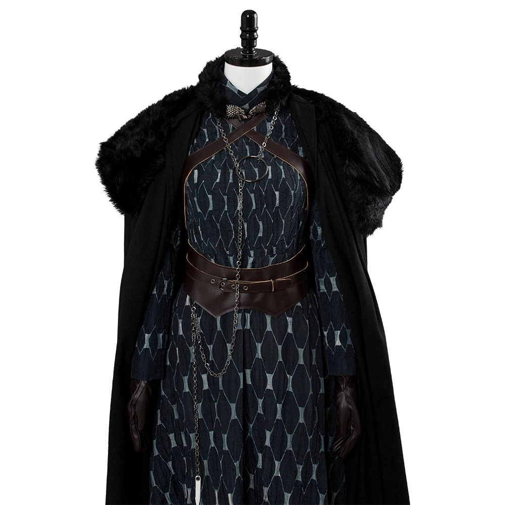 CosplaySky New Arrivals Game Of Thrones 8 Sansa Stark Woman Halloween Costume Cosplay Costume 8 CosplaySky New Arrivals Game Of Thrones 8 Sansa Stark Woman Halloween Costume Cosplay Costume