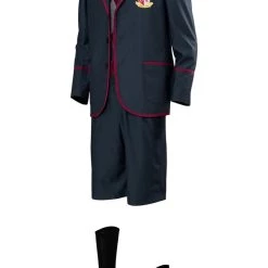 CosplaySky New Arrivals The Umbrella Academy Boys Kids Children School Uniform Cosplay Costume 11 CosplaySky New Arrivals The Umbrella Academy Boys Kids Children School Uniform Cosplay Costume