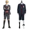 CosplaySky The Umbrella Academy School Uniform Boys Luther Spaceboy School Outfit Cosplay Costume New Arrivals
