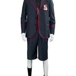 CosplaySky The Umbrella Academy School Uniform Boys Luther Spaceboy School Outfit Cosplay Costume New Arrivals 15 CosplaySky The Umbrella Academy School Uniform Boys Luther Spaceboy School Outfit Cosplay Costume New Arrivals