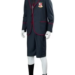 CosplaySky The Umbrella Academy School Uniform Boys Luther Spaceboy School Outfit Cosplay Costume New Arrivals 16 CosplaySky The Umbrella Academy School Uniform Boys Luther Spaceboy School Outfit Cosplay Costume New Arrivals