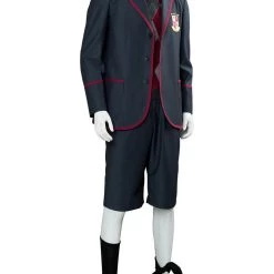 CosplaySky The Umbrella Academy School Uniform Boys Luther Spaceboy School Outfit Cosplay Costume New Arrivals 18 CosplaySky The Umbrella Academy School Uniform Boys Luther Spaceboy School Outfit Cosplay Costume New Arrivals