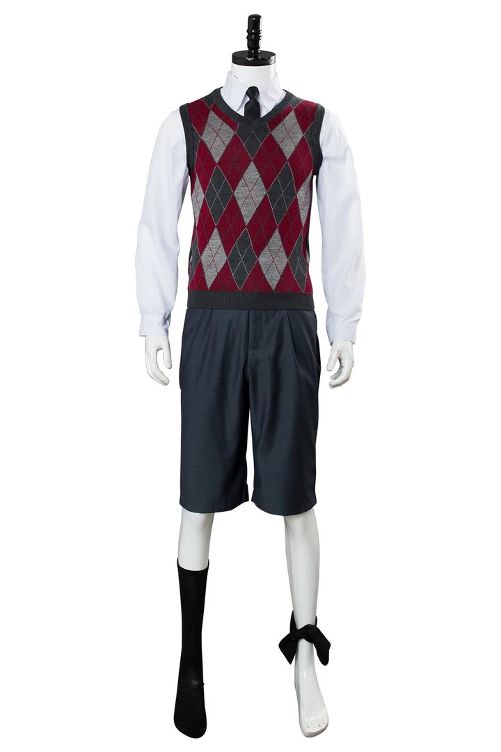 CosplaySky The Umbrella Academy School Uniform Boys Luther Spaceboy School Outfit Cosplay Costume New Arrivals 10 CosplaySky The Umbrella Academy School Uniform Boys Luther Spaceboy School Outfit Cosplay Costume New Arrivals