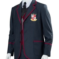 CosplaySky The Umbrella Academy School Uniform Boys Luther Spaceboy School Outfit Cosplay Costume New Arrivals 21 CosplaySky The Umbrella Academy School Uniform Boys Luther Spaceboy School Outfit Cosplay Costume New Arrivals