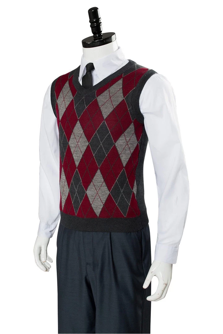 CosplaySky The Umbrella Academy School Uniform Boys Luther Spaceboy School Outfit Cosplay Costume New Arrivals 5 CosplaySky The Umbrella Academy School Uniform Boys Luther Spaceboy School Outfit Cosplay Costume New Arrivals