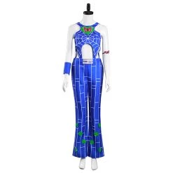 NewCosplay JoJo‘s Bizarre Adventure: Stone Ocean Jolyne Cujoh Pants Vest Outfits Halloween Carnival Suit Cosplay Costume New Arrivals