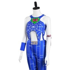 NewCosplay JoJo‘s Bizarre Adventure: Stone Ocean Jolyne Cujoh Pants Vest Outfits Halloween Carnival Suit Cosplay Costume New Arrivals