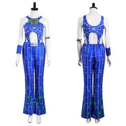 NewCosplay JoJo‘s Bizarre Adventure: Stone Ocean Jolyne Cujoh Pants Vest Outfits Halloween Carnival Suit Cosplay Costume New Arrivals