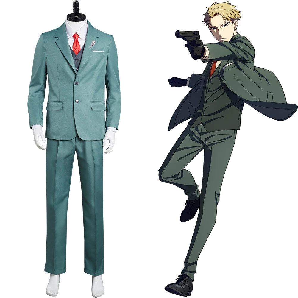 NewCossky SPY×FAMILY Loid Forger Cosplay Costume Uniform Outfits Halloween Carnival Suit New Arrivals 3 NewCossky SPY×FAMILY Loid Forger Cosplay Costume Uniform Outfits Halloween Carnival Suit New Arrivals