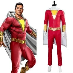 New Cosplaysky New Arrivals 2019 Movie Shazam Billy Batson Outfit Cosplay Costume