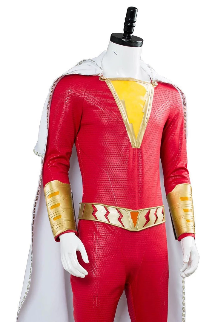 New Cosplaysky New Arrivals 2019 Movie Shazam Billy Batson Outfit Cosplay Costume 4 New Cosplaysky New Arrivals 2019 Movie Shazam Billy Batson Outfit Cosplay Costume