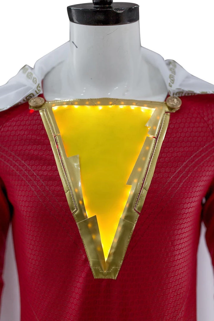 New Cosplaysky New Arrivals 2019 Movie Shazam Billy Batson Outfit Cosplay Costume 5 New Cosplaysky New Arrivals 2019 Movie Shazam Billy Batson Outfit Cosplay Costume