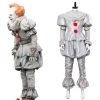 CosplaySky IT 2 Pennywise Clown Outfit Cosplay Costume Stephen King Adult Men Women New Arrivals