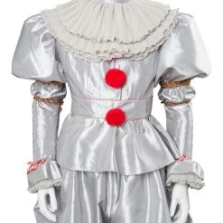 CosplaySky IT 2 Pennywise Clown Outfit Cosplay Costume Stephen King Adult Men Women New Arrivals