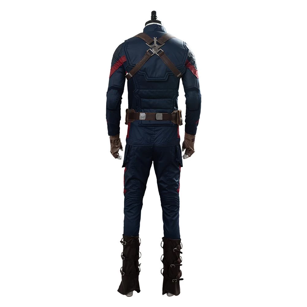 CosplaySky New Arrivals Avengers 4: Endgame Steve Rogers Captain America Cosplay Costume 5 CosplaySky New Arrivals Avengers 4: Endgame Steve Rogers Captain America Cosplay Costume