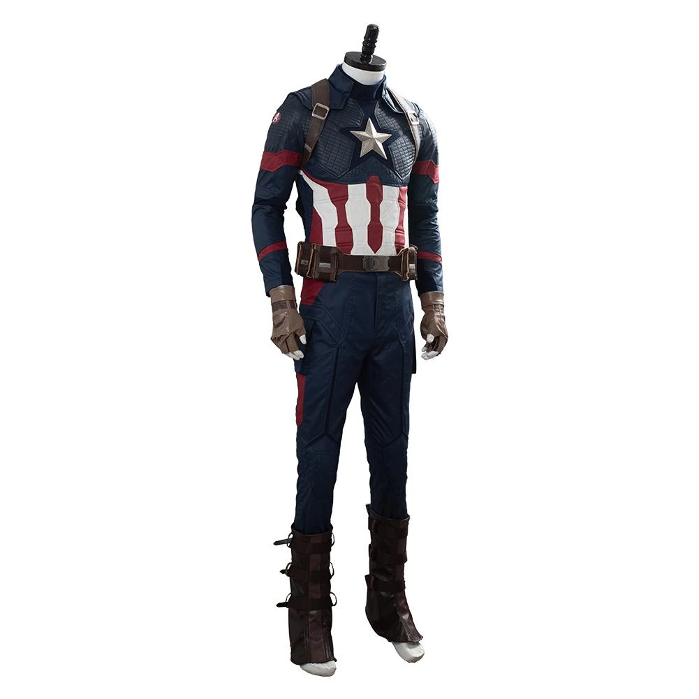 CosplaySky New Arrivals Avengers 4: Endgame Steve Rogers Captain America Cosplay Costume 6 CosplaySky New Arrivals Avengers 4: Endgame Steve Rogers Captain America Cosplay Costume