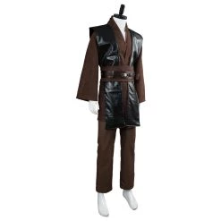 CosplaySky Star Wars Mens Jedi Anakin Skywalker Cosplay Costume Knight Tunic Uniform Brown Vision 14 CosplaySky Star Wars Mens Jedi Anakin Skywalker Cosplay Costume Knight Tunic Uniform Brown Vision