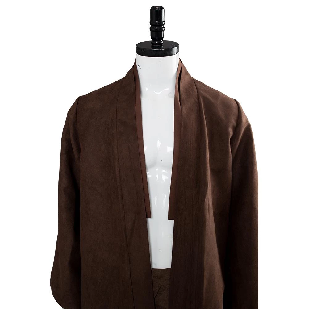 CosplaySky Star Wars Mens Jedi Anakin Skywalker Cosplay Costume Knight Tunic Uniform Brown Vision 9 CosplaySky Star Wars Mens Jedi Anakin Skywalker Cosplay Costume Knight Tunic Uniform Brown Vision