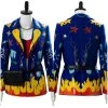 NewCosplay Birds Of Prey Harley Quinn Coat Halloween Carnival Suit Cosplay Costume
