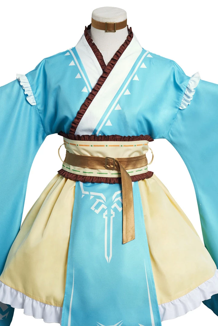 The Legend Of Zelda: Breath Of The Wild Link Original Design Lolita Kimono Cosplay Costume- Cossky® New Arrivals 8 The Legend Of Zelda: Breath Of The Wild Link Original Design Lolita Kimono Cosplay Costume- Cossky® New Arrivals