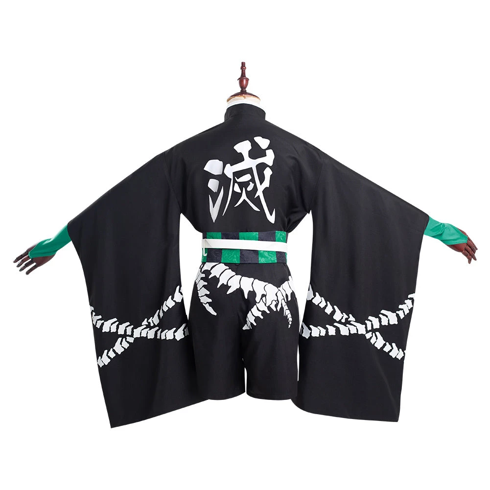 CosplaySky Kamado Tanjiro Demon Slayer Halloween Kimono Original Design Cosplay Costume 8 CosplaySky Kamado Tanjiro Demon Slayer Halloween Kimono Original Design Cosplay Costume