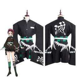 CosplaySky Kamado Tanjiro Demon Slayer Halloween Kimono Original Design Cosplay Costume 22 CosplaySky Kamado Tanjiro Demon Slayer Halloween Kimono Original Design Cosplay Costume
