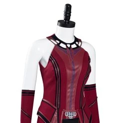 NewCosplay Wandavision Scarlet Witch Cosplay Costume Mask Outfits Halloween Carnival Suit New Arrivals