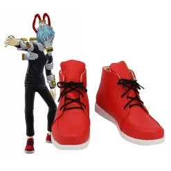 NewCosplay My Hero Academia Shigaraki Tomura Boots Halloween Costumes Accessory Cosplay Shoes