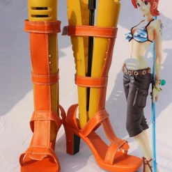 NewCosplay New Arrivals One Piece Nami Cosplay Shoes Boots