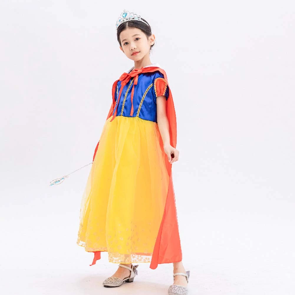 NewCosplay New Arrivals Snow White And The Seven Dwarfs Snow White Dress Kids Children Cosplay Costume 7 NewCosplay New Arrivals Snow White And The Seven Dwarfs Snow White Dress Kids Children Cosplay Costume